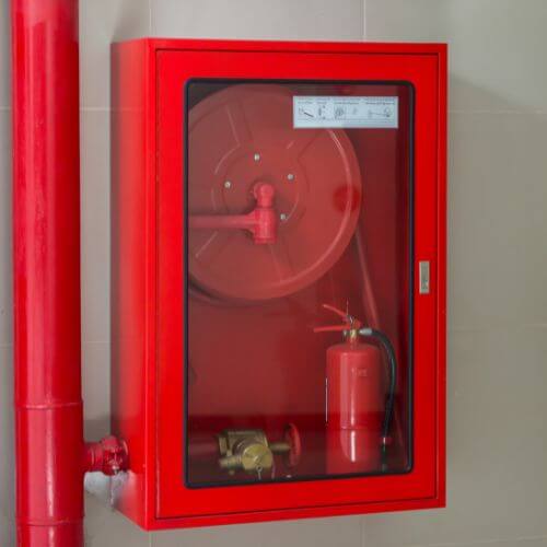 Fire safety equipment for residential and commercial buildings
