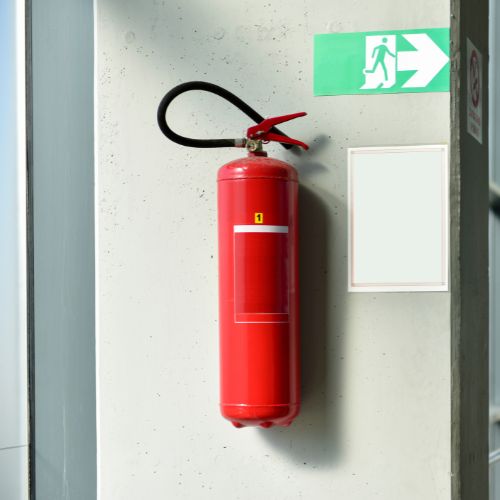 ISI Marked Fire Extinguisher